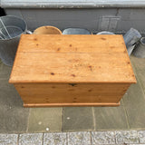 Antique Pine Blanket Box