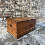 Antique Pine Blanket Box