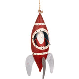 Shoeless Joe Rocket Man Santa Decoration