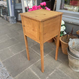 Antique Pine Bedside Cabinet