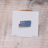 Attic Creations "3% Human, 97% Stress" Enamel Pin