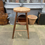 Antique Oak Stool