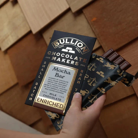 Bullion Chocolate Mocha - Milk Enriched Bar