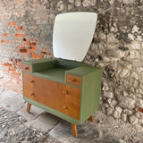 Mid Century Advance Painted Dressing Chest
