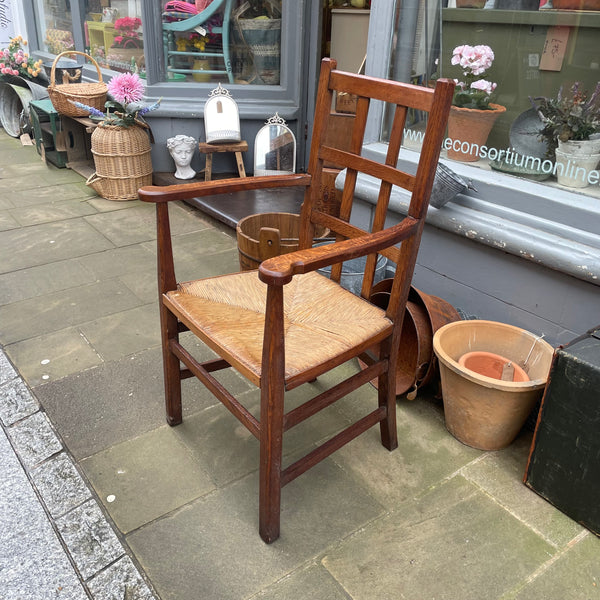 Arts and Crafts Oak Chair