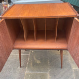 Mid Century Record Cabinet