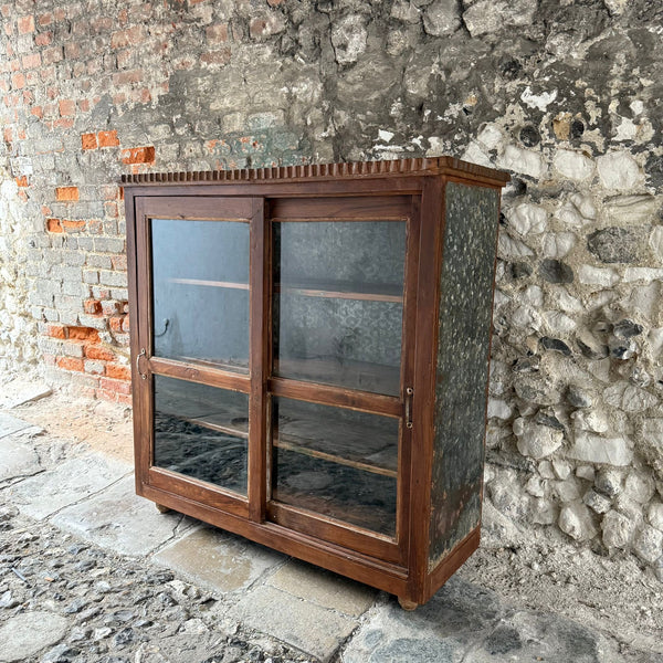 Vintage Indian Glazed Cupboard