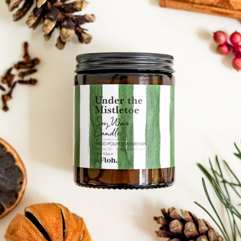 Floh. Under the Mistletoe Apothecary Candle