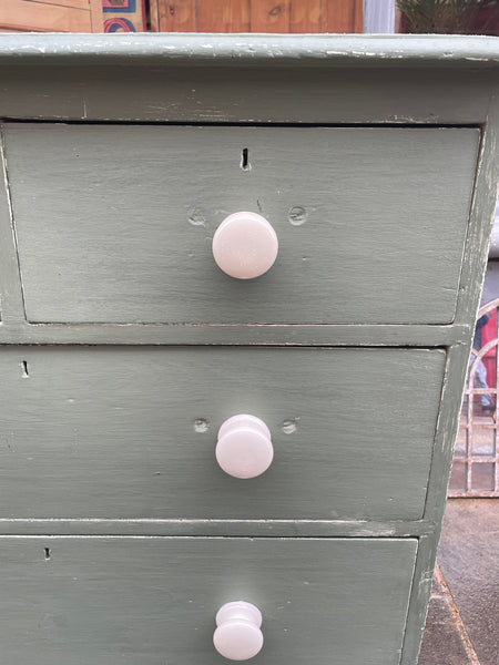 Antique Painted Chest Of Drawers
