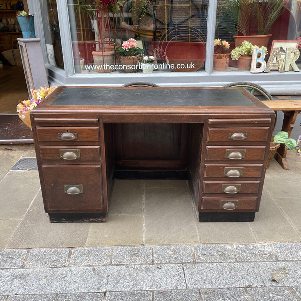 Vintage Oak Desk