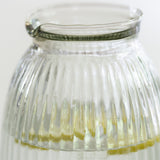 Ribbed Glass Jug