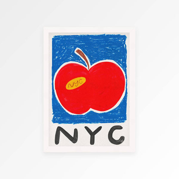 Abbie Franks New York Apple Framed Print
