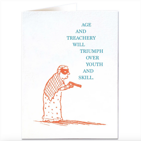 Age and treachery card