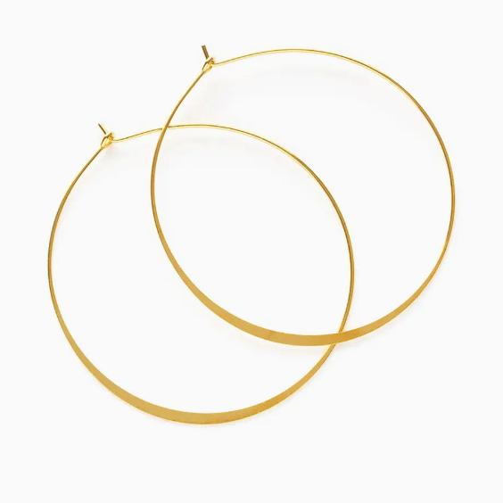 Amano Studio - 2" Classic Hoop Earrings - Gold