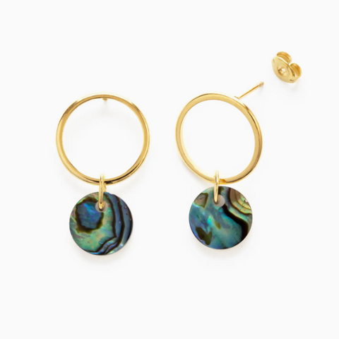 Amano Studio Playa Studs Abalone or Mother of Pearl