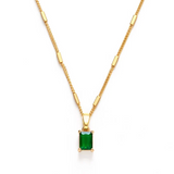 Amano Studios Emerald Green Pendant Necklace
