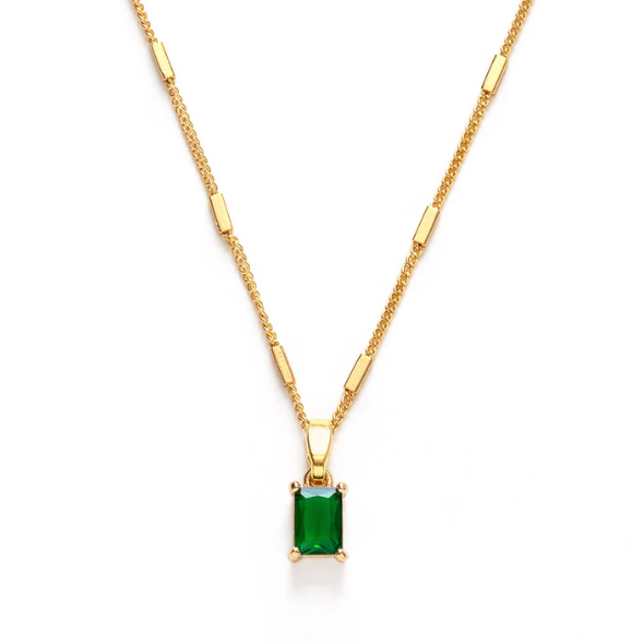 Amano Studios Emerald Green Pendant Necklace