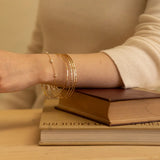 Amano Studios Hammered Bangles Set of 4 Close UP 