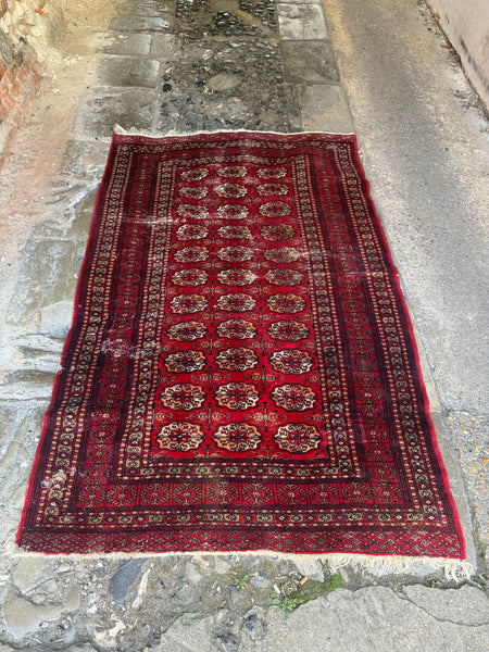 Antique Afghan Rug Full