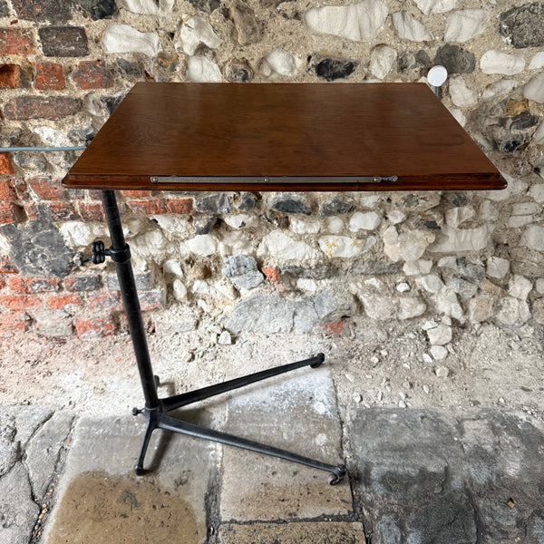 Antique Cast Iron Adjustable Table 1