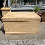 Antique Pine Blanket Box