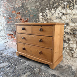 Antique Pine Chest of Drawers 1 Right