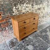 Antique Pine Chest of Drawers 1 Top Left