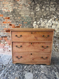 Antique Pine Chest of Drawers Portrait
