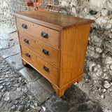 Antique Pine Chest of Drawers Right