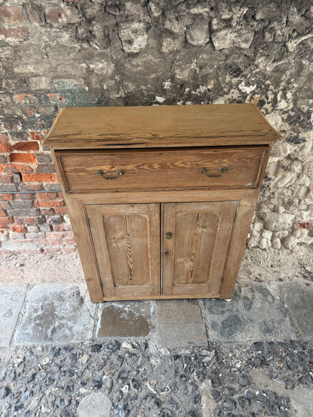 Antique Pine Hungarian Cupboard Top