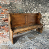 Antique Pine Pew
