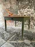 Antique Pine Square Table Right