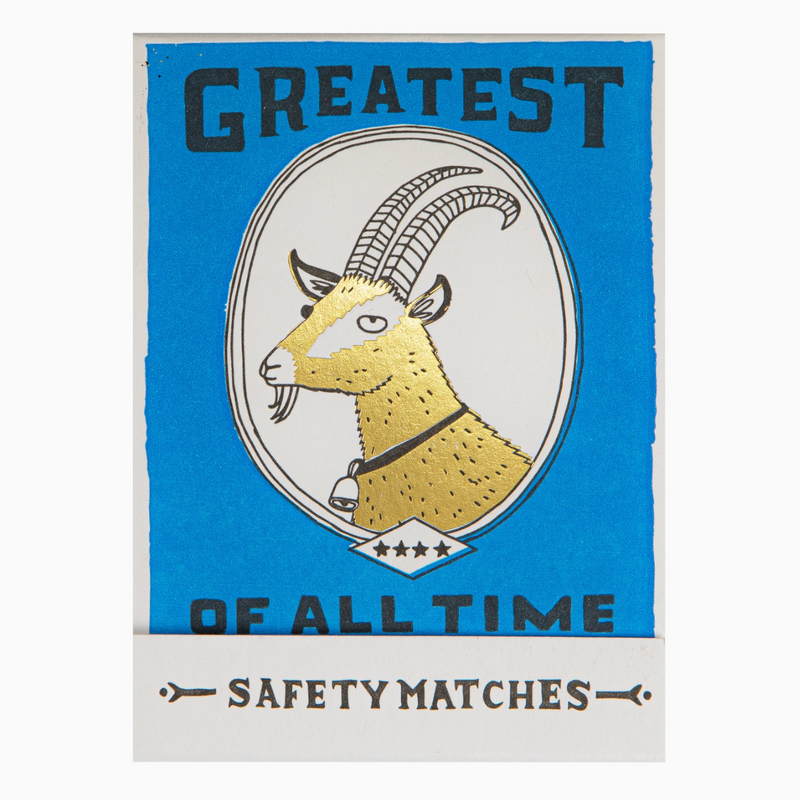 Archivist Greatest of all time matchbook