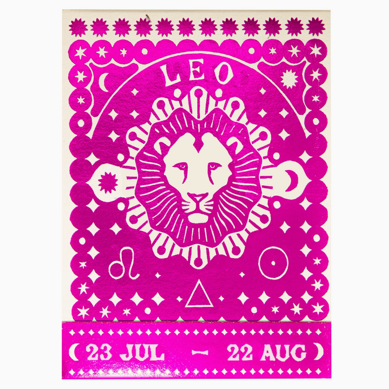 Archivist Leo Zodiac Matchbook