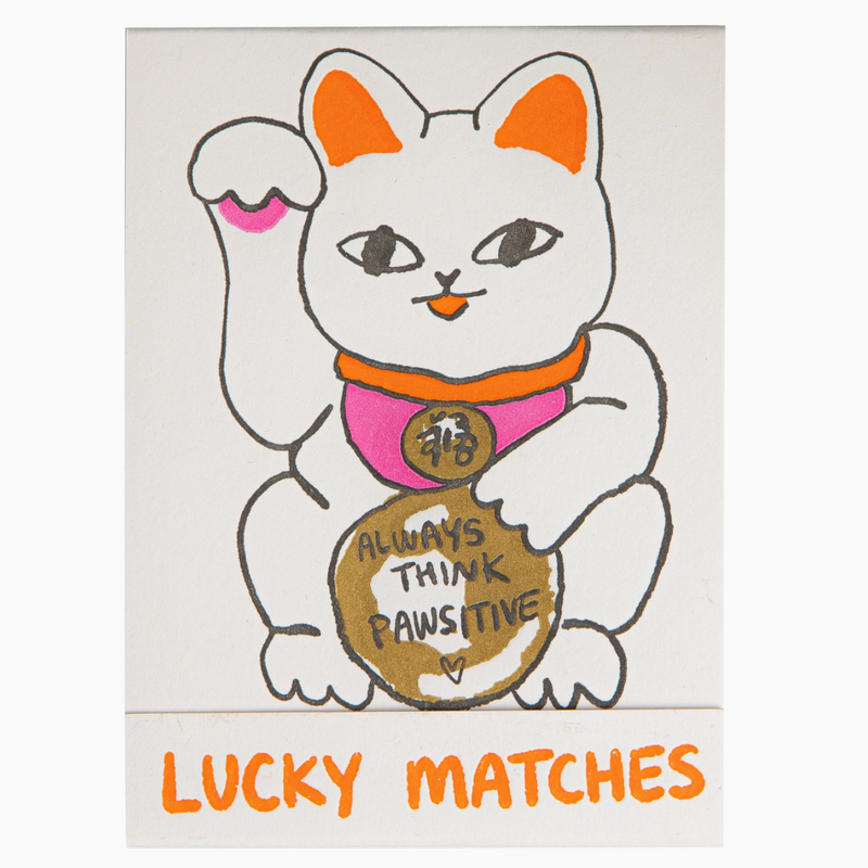 Archivist Lucky Matches Matchbook