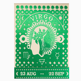 Archivist Virgo Zodiac Matchbook
