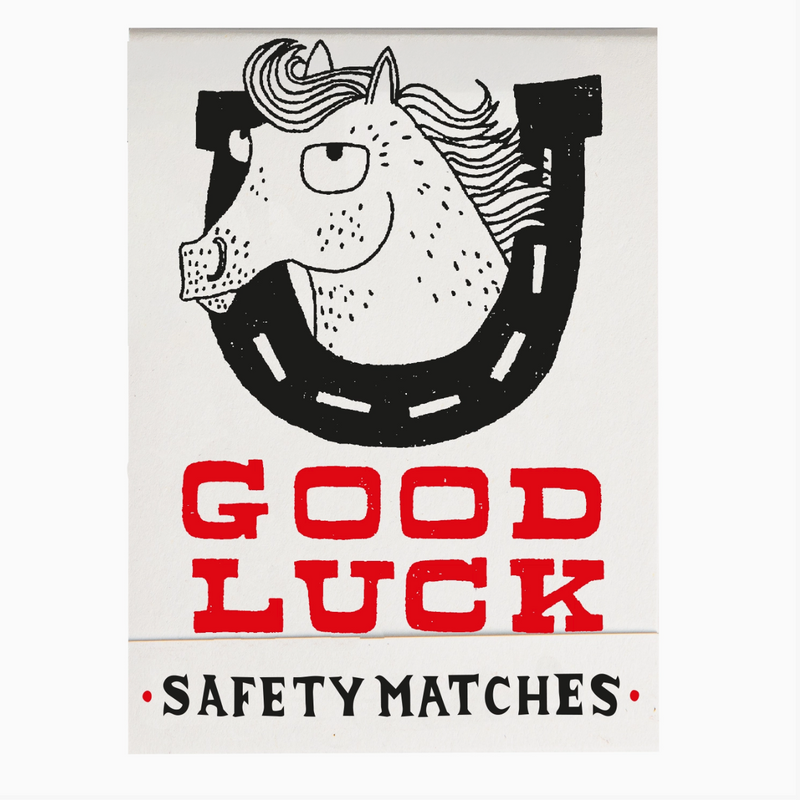 Archivist good luck safety matches matchbook