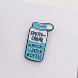 Attic Creations 'Emotional Support Water Bottle' Enamel Pin