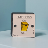 Attic Creations 'Emotions On/Off' Enamel Pin
