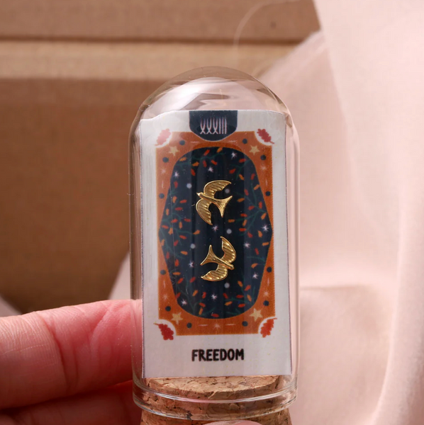 Attic Creations 'Freedom' Bird Earrings - Gold