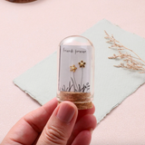 Attic Creations 'Friends Forever' Little Flower Earrings Gold
