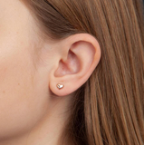 Attic Creations 'Lots of Love' Heart Earrings Model