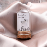 Attic Creations 'Sending Love Your Way' Crystal Butterfly Earrings Silver