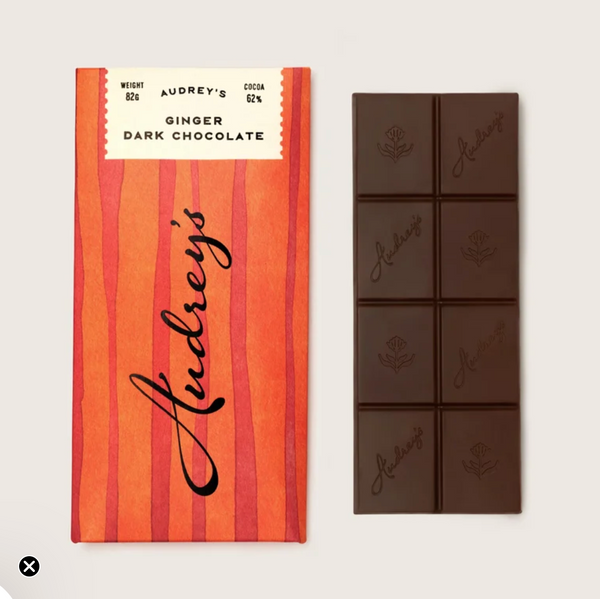 Audrey's Dark Chocolate Ginger Bar