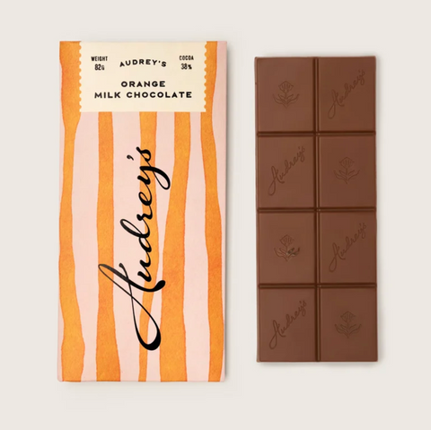 Audrey's Milk Chocolate Orange Bar