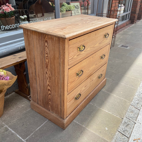 Antique Pine Chest Of Drawers