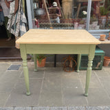 Antique painted pine table