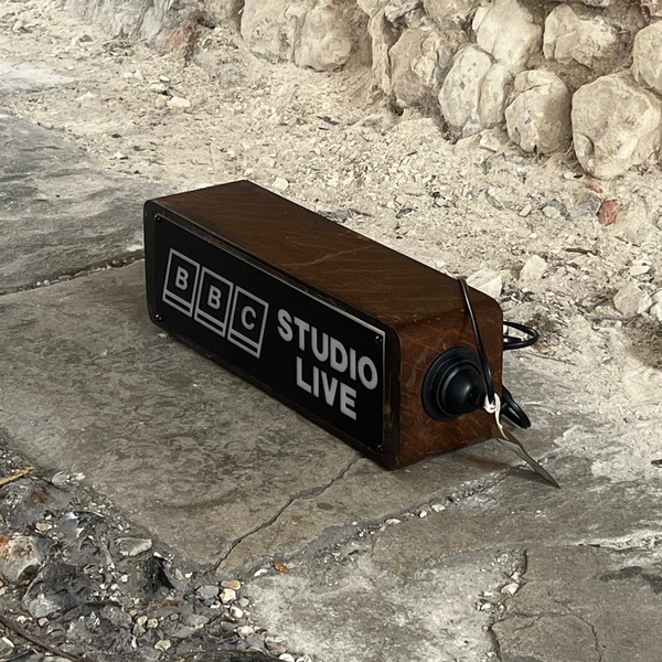 BBC Studio Live Wooden Lightbox