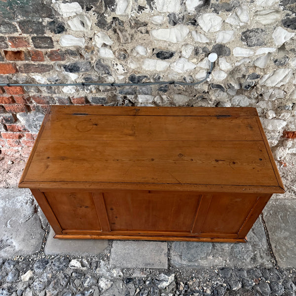Antique Pine Large Blanket Box