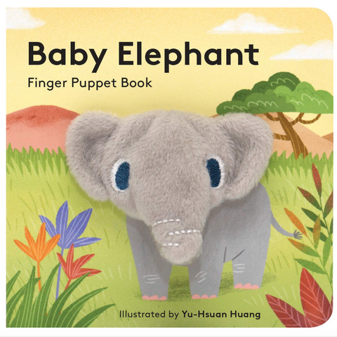 Baby Elephant Finger Puppet Book